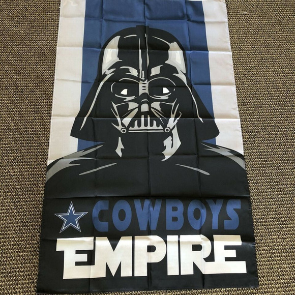 Dallas Cowboys Empire Flag Banner New 3x5 Ft Mancave Tailgate Garage Gameday - Picture 2 of 4